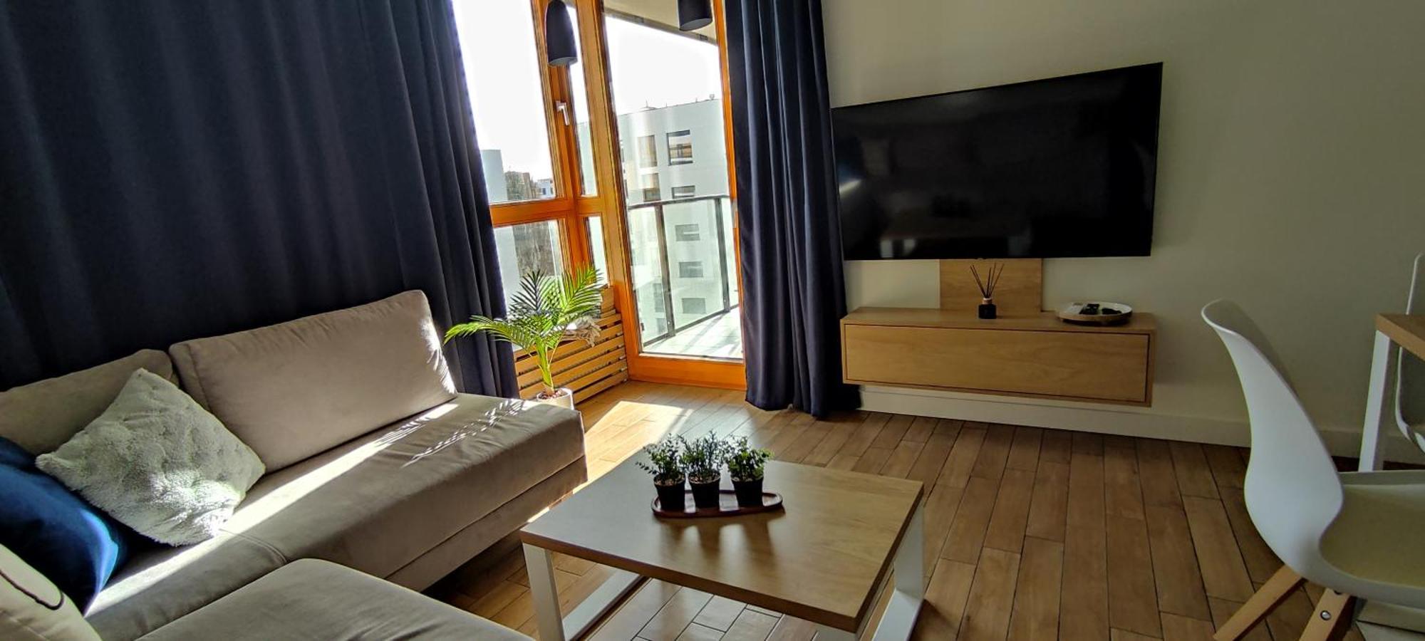 Wola Blue Modern Apartment Varsovie Extérieur photo