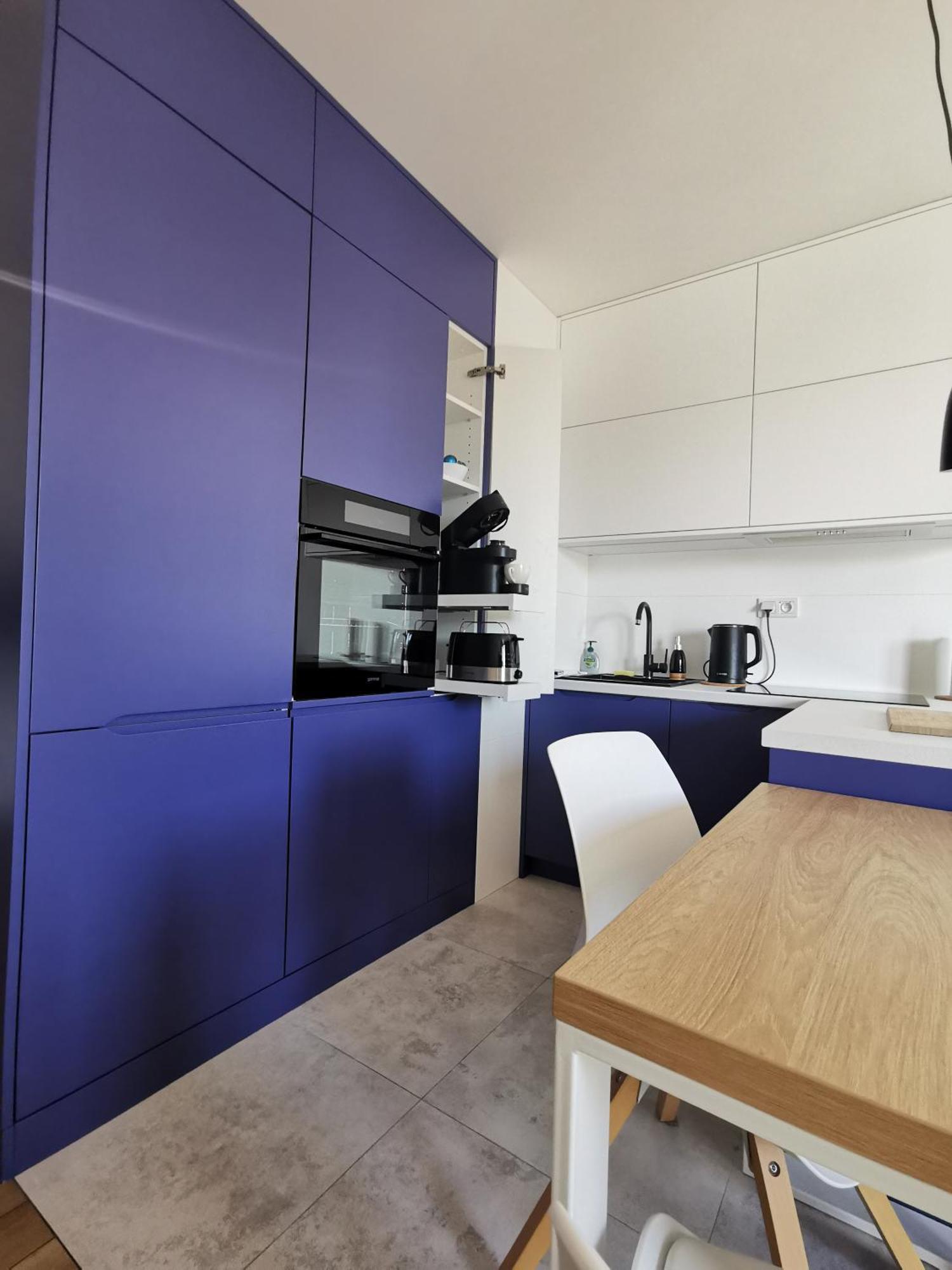 Wola Blue Modern Apartment Varsovie Extérieur photo